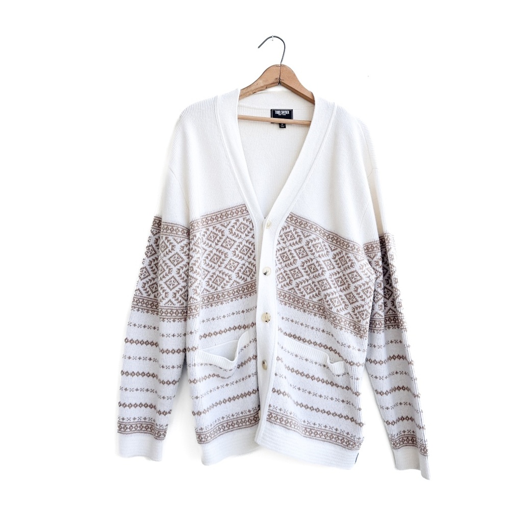Men's Todd Snyder Wool Cardigan Sample‎ Oversized - Medium